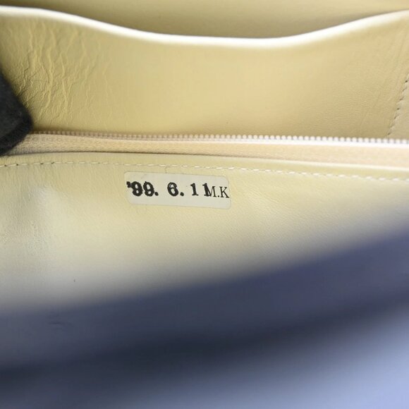 AUTHENTIC CHANEL Matelasse Black Leather Pouch Bag bsj797-121225 - Picture 14 of 16